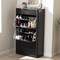 Baxton Studio Cayla Modern Black Wood Shoe Cabinet 138-7712 - alternate 5